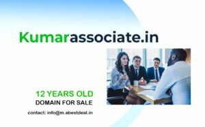 kumar associate.in 12 years domain available for sale